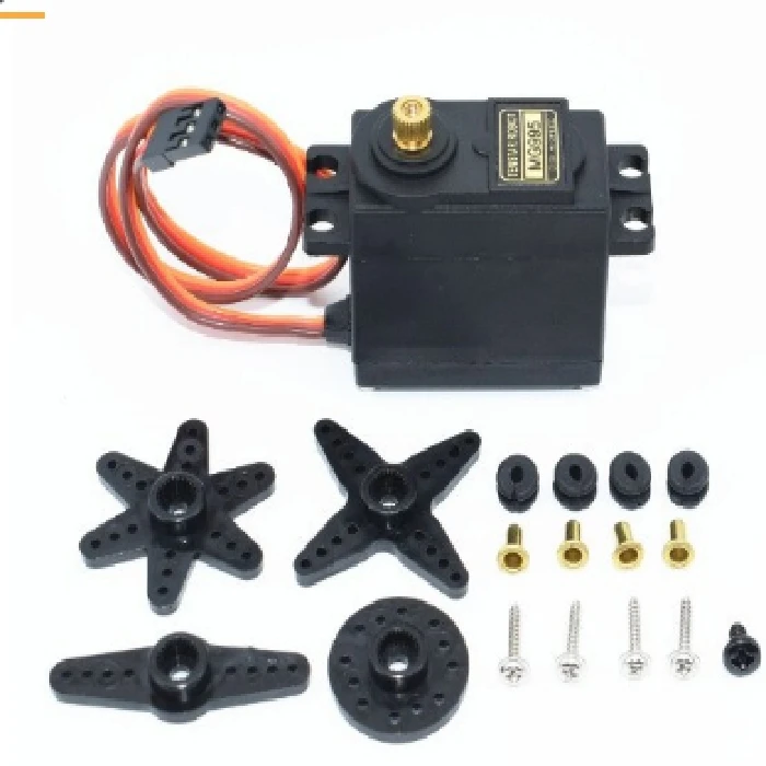 Servo motor MG995 s pripadajočo opremo